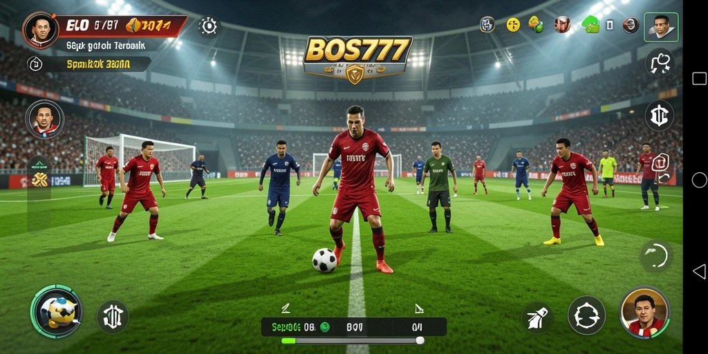 Tampilan gameplay <strong>BOS777</strong> yang menegangkan dan mendebarkan di lapangan.