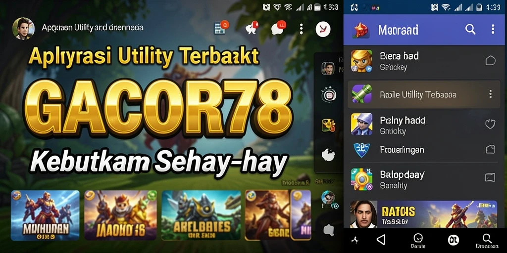 Tampilan antarmuka GACOR78 yang ramah pengguna dan efisien.