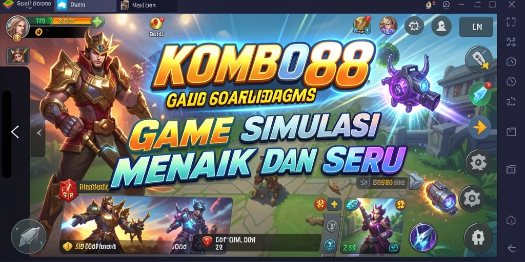 Tampilan gameplay KOMBO88 yang interaktif dan menarik.