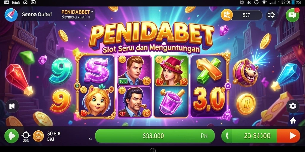 Screenshot gameplay PENIDABET menampilkan keseruan permainan Slot.