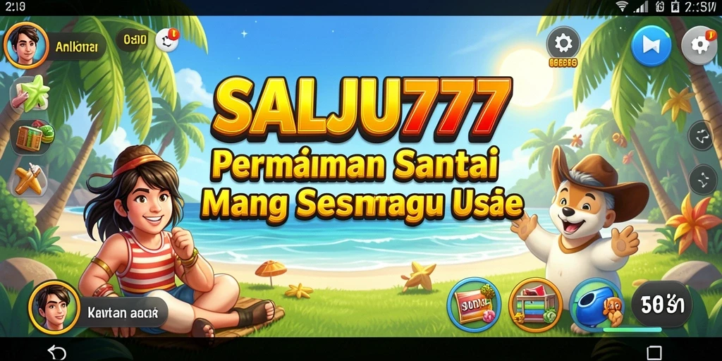 Tampilan menarik dari gameplay SALJU777 yang menghibur.